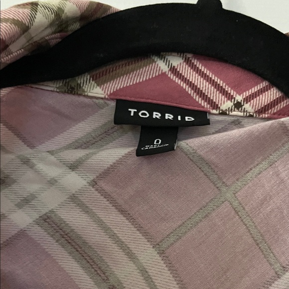 Plaid Button-Up Shirt - Picture 2 of 2